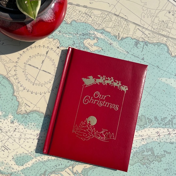Vintage Other - Vintage 1985 Our Christmas Family Album Book